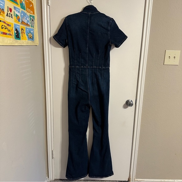 FREE PEOPLE DENIM JUMPSUIT - Picture 4 of 8